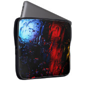 rote und blaue LED-Lampe Laptopschutzhülle (Vorne Rechts)