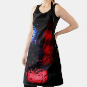 rote und blaue LED-Lampe Schürze (InSitu)