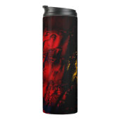 rote und blaue LED-Lampe Thermosbecher (Nach rechts gedreht)