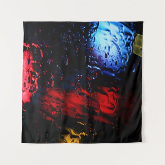 rote und blaue LED-Lampe Wandteppich (Vorderseite (Horizontal))