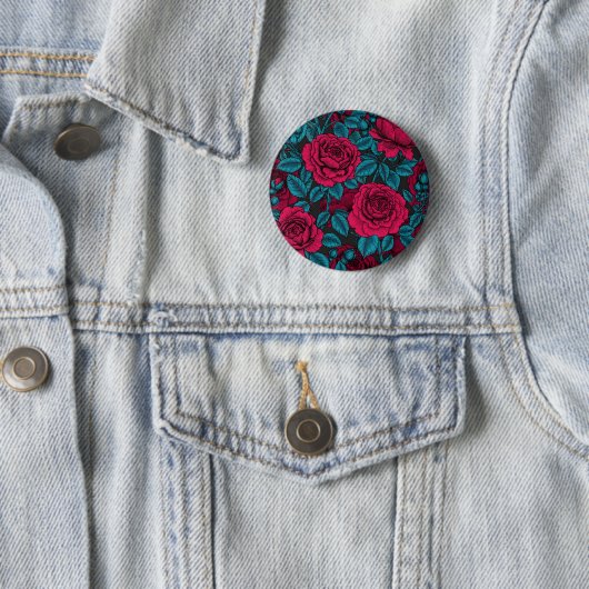 Rote und blaue Rose Button (Beispiel)