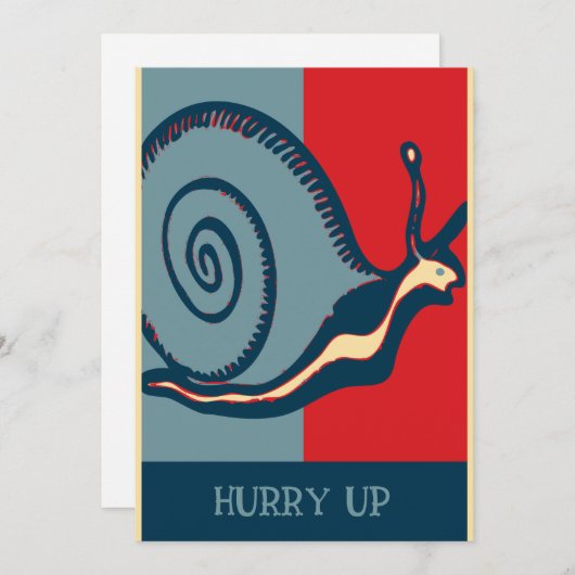 Rote und Blaue Schnecke, (Vorne/Hinten)