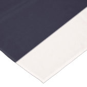 Rote und blaue Streifen Tischdecke (Schrägansicht)