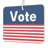 Rote und blaue Streifen wählen Autolufterfrischer (Links)