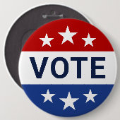 Rote und Blaue Wahl Button (Vorne & Hinten)