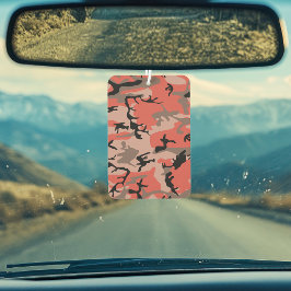 Rote und braune Camouflage, Militär, Armee Autolufterfrischer