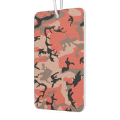 Rote und braune Camouflage, Militär, Armee Autolufterfrischer (Links)