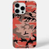Rote und braune Camouflage, Militär, Armee Case-Mate iPhone Hülle (Rückseite)