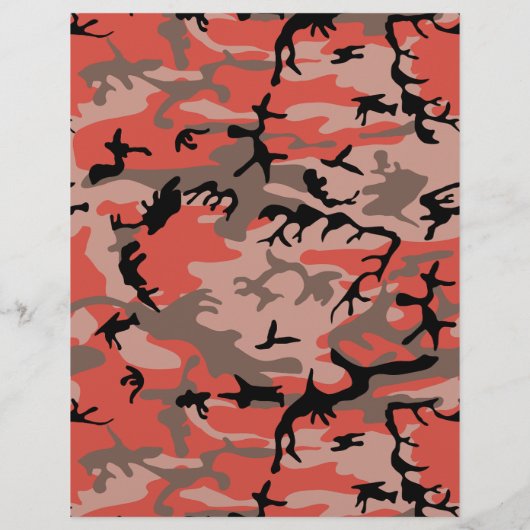 Rote und braune Camouflage, Militär, Armee Flyer (Hinten)