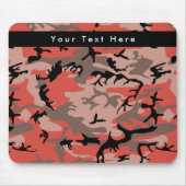 Rote und braune Camouflage, Militär, Armee Mousepad (Vorne)