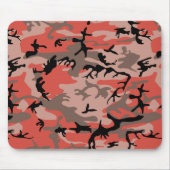 Rote und braune Camouflage, Militär, Armee Mousepad (Vorne)
