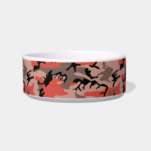 Rote und braune Camouflage, Militär, Armee Napf