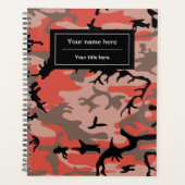 Rote und braune Camouflage, Militär, Armee Planer (Vorderseite)