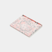 Rote und braune Camouflage, Militär, Armee Post-it Klebezettel (angewinkelt)