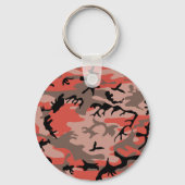 Rote und braune Camouflage, Militär, Armee Schlüsselanhänger (Vorderseite)