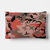 Rote und braune Camouflage, Militär, Armee Zubehörtasche (Vorderseite)