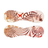 Rote und braune Kurven mit gealterter Wirkung Baseball (Paneele)