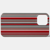 rote und braune Streifen Case-Mate iPhone Hülle (Rückseite (Horizontal))