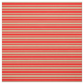 Rote und farbige Linien von Tan Stoff (Muster)