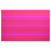Rote und Fuchsienfarbene Streifen Stoff (Fat Quarter (45,7 x 55,9 cm))