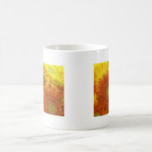 Rote und gelbe afrikanische Gänseblümchen Kaffeetasse (Mittel)