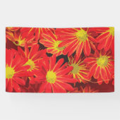 Rote und gelbe Blumen 1 Banner (Horizontal)