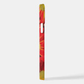 Rote und gelbe Blumen 1 iPhone Hülle (Rechte Seite)