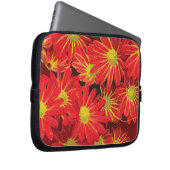 Rote und gelbe Blumen 1 Laptopschutzhülle (Vorne Rechts)