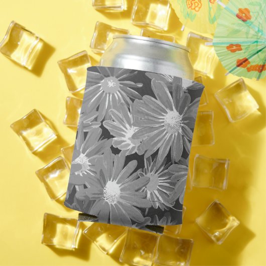 Rote und gelbe Blumen 2 Dosenkühler (In Situ Sommer)