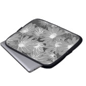 Rote und gelbe Blumen 2 Laptopschutzhülle (Vorne Knopf)