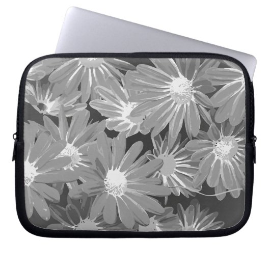 Rote und gelbe Blumen 2 Laptopschutzhülle (Vorderseite)