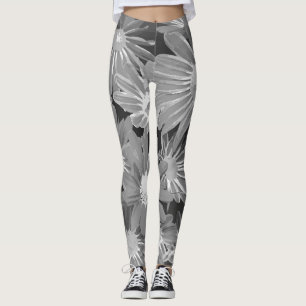 Rote und gelbe Blumen 2 Leggings