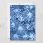 Rote und gelbe Blumen 3 Dankeskarte (Vorderseite)