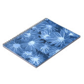 Rote und gelbe Blumen 3 Notizblock (Linke Seite)