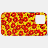 Rote und gelbe Dahlien-Blume Case-Mate iPhone Hülle (Rückseite (Horizontal))