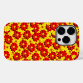 Rote und gelbe Dahlien-Blume Case-Mate iPhone Hülle (Rückseite (Horizontal))