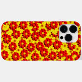 Rote und gelbe Dahlien-Blume Case-Mate iPhone Hülle (Rückseite (Horizontal))