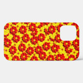 Rote und gelbe Dahlien-Blume Case-Mate iPhone Hülle (Rückseite (Horizontal))