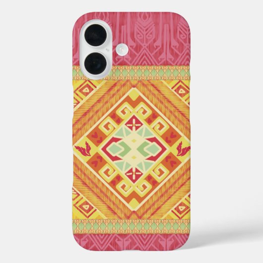 Rote und Gelbe Federn Case-Mate iPhone Hülle (Rückseite)