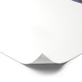 Rote und gelbe Maccaw Poster (Ecke)