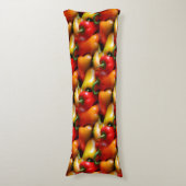 Rote und gelbe Paprikaschoten Kissen (Vorderseite Vertikal)