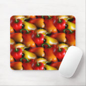 Rote und gelbe Paprikaschoten Mousepad (Mit Mouse)