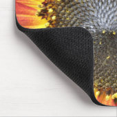 Rote und gelbe Sonnenblumenmousepad Mousepad (Ecke)