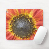 Rote und gelbe Sonnenblumenmousepad Mousepad (Mit Mouse)