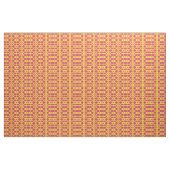 Rote und gelbe Stoffmuster Stoff (Fat Quarter (45,7 x 55,9 cm))
