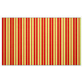 Rote und gelbe Streifen Stoff (Fat Quarter (45,7 x 55,9 cm))