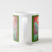 Rote und gelbe Tulpen Jumbo-Tasse (Rückseite)