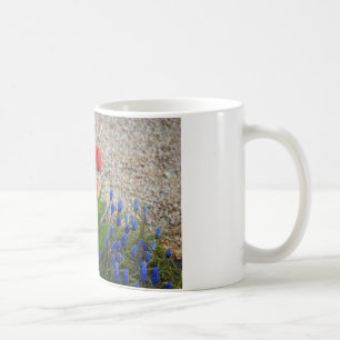 Rote und gelbe Tulpen Kaffeetasse