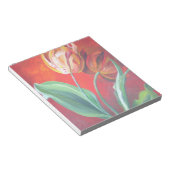 Rote und gelbe Tulpen Notizblock (angewinkelt)