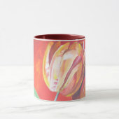 Rote und gelbe Tulpen Tasse (Zentrum)